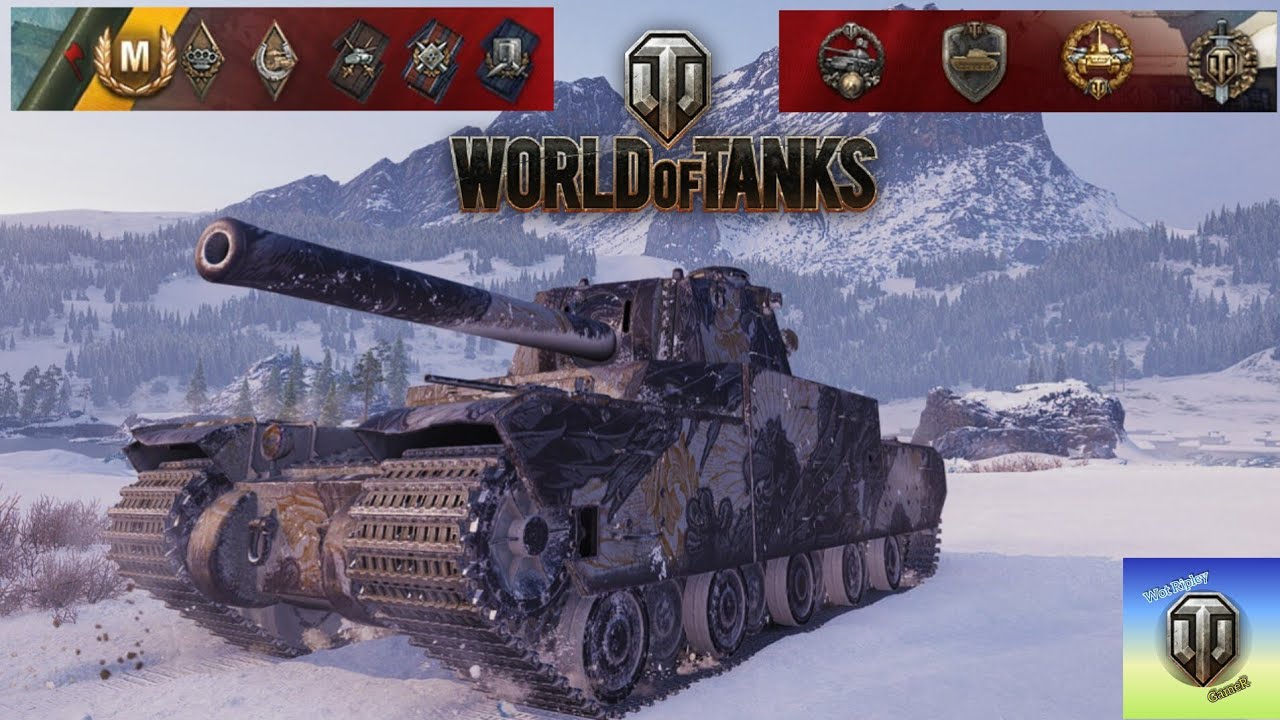 WOT Replay Type 5 Heavy - 9,4K damage - 6 kills