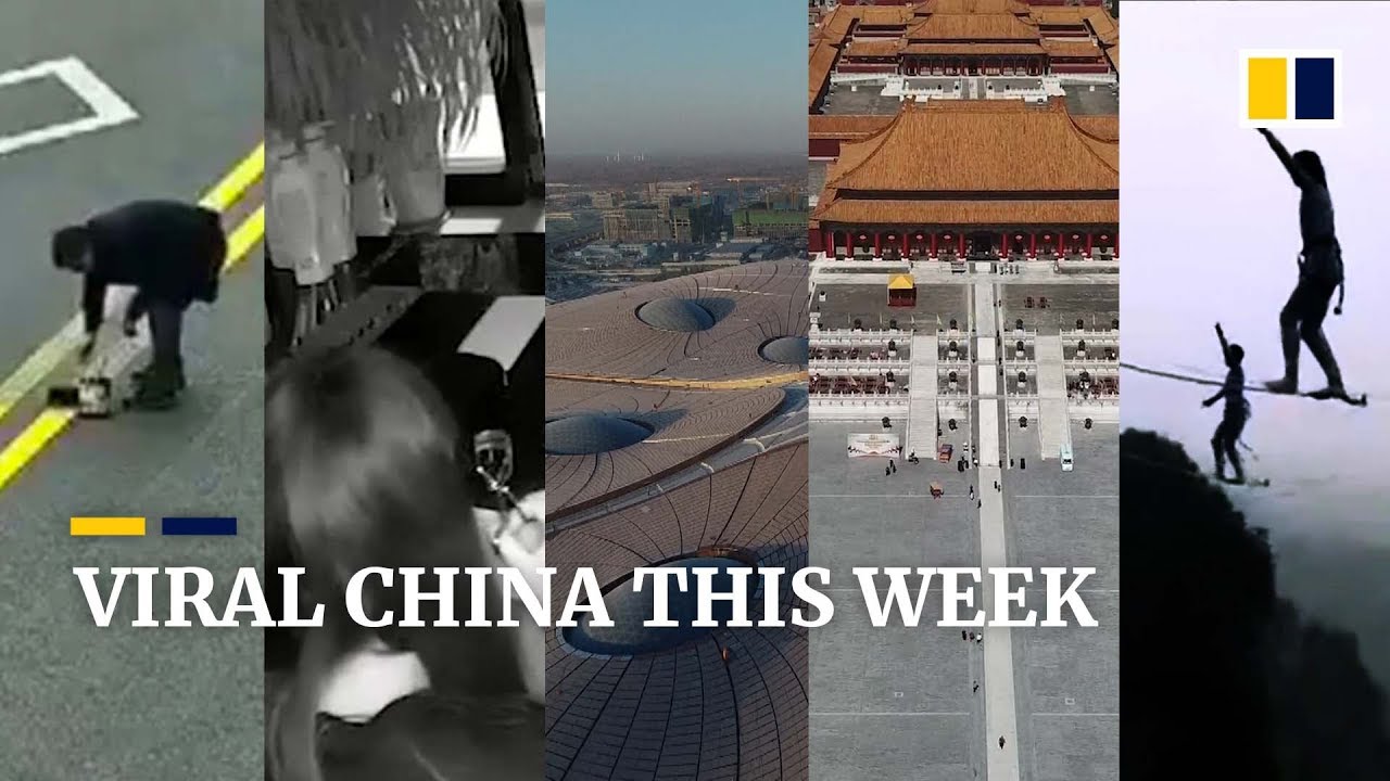 Viral China this week: Beijing's new airport gets a terminal roof and more