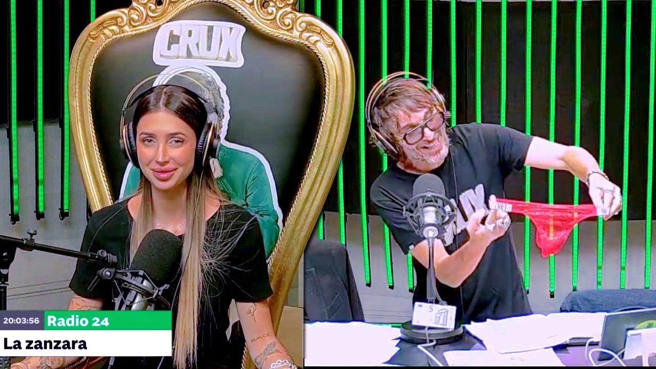 Michelle Comi: i miei slip in beneficenza - La Zanzara 9.10.2024
