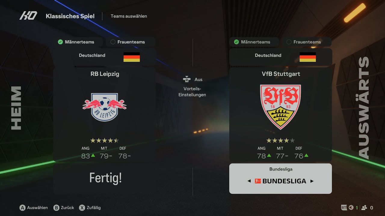 Lets Simulate FC 25 Bundesliga 34. Spieltag RB Leipzig VS VFB Stuttgart
