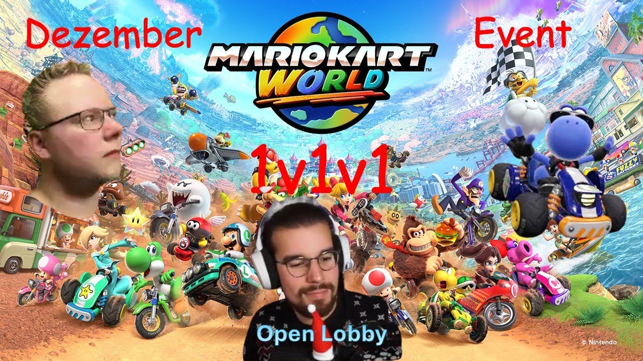 Mario Kart World – Online Event gegen MrLuckyXIII und 5ugarMaddy in einer Open Lobby – Video 271