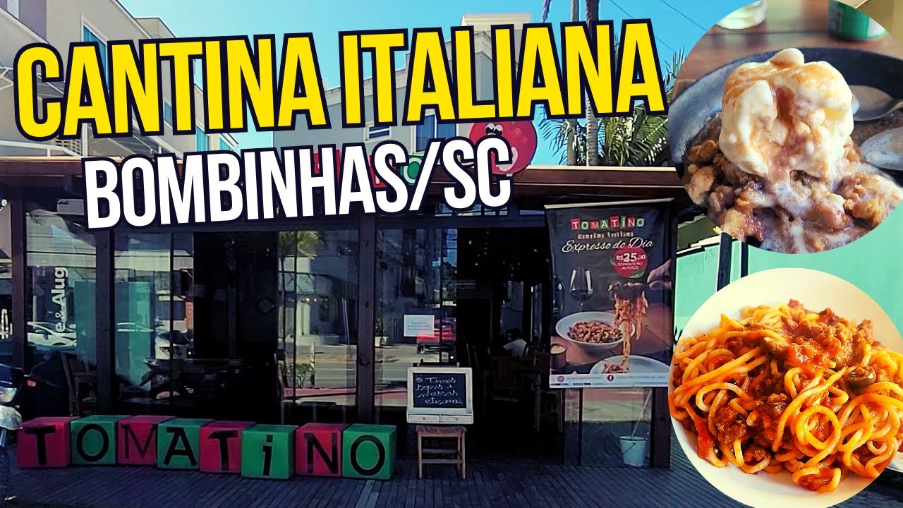 ONDE COMER EM BOMBINHAS - RESTAURANTE TOMATINO CANTINA ITALIANA