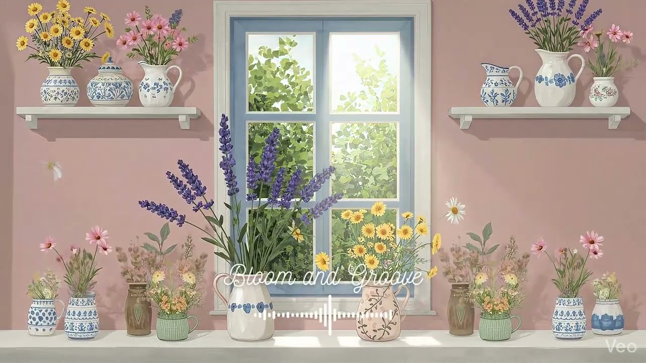 ✨ 1 HORA de Lofi Aesthetic: El rincón perfecto para desconectar y florecer