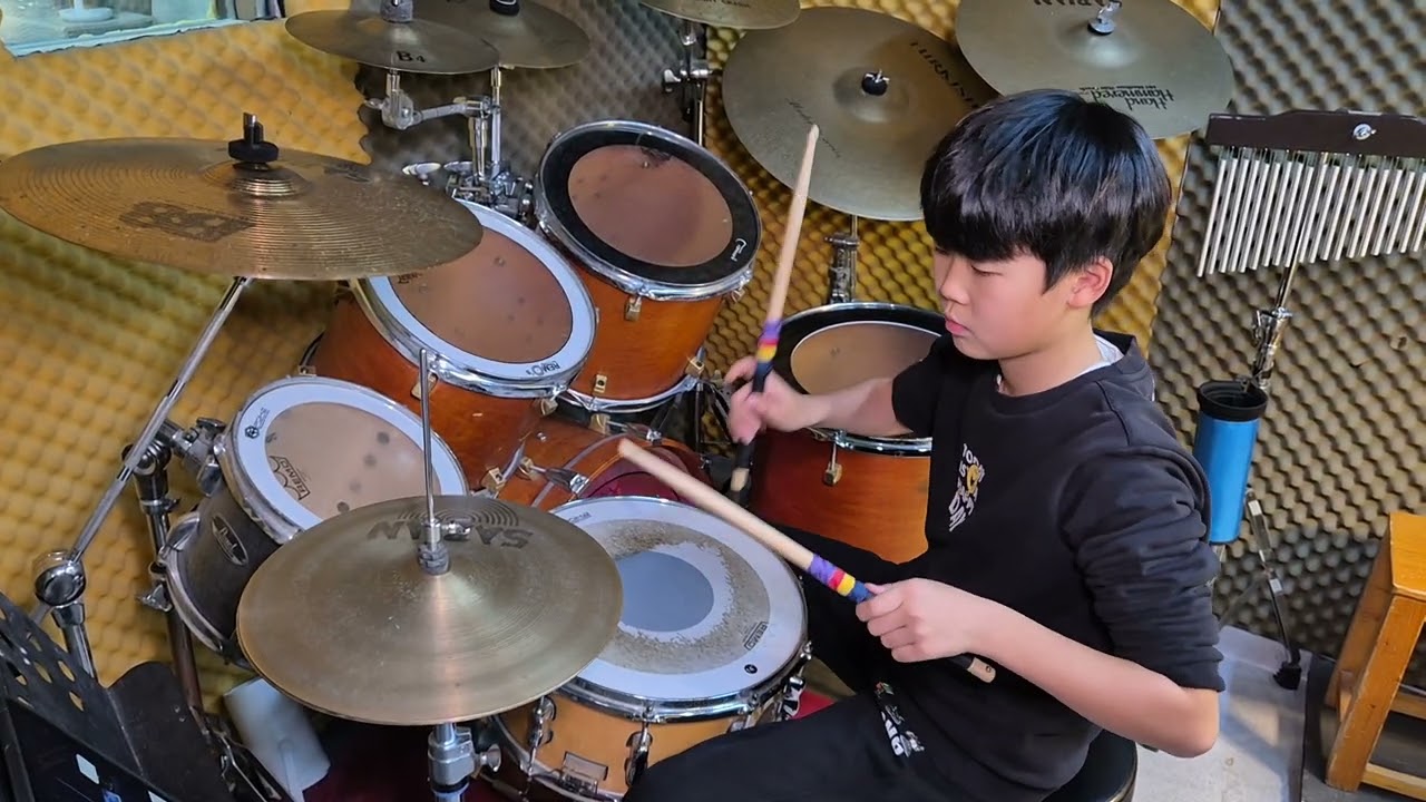 11세 김도윤 드럼 커버