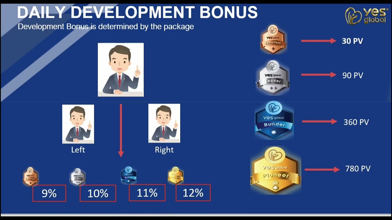 Yes Global Dollar Compensation Plan