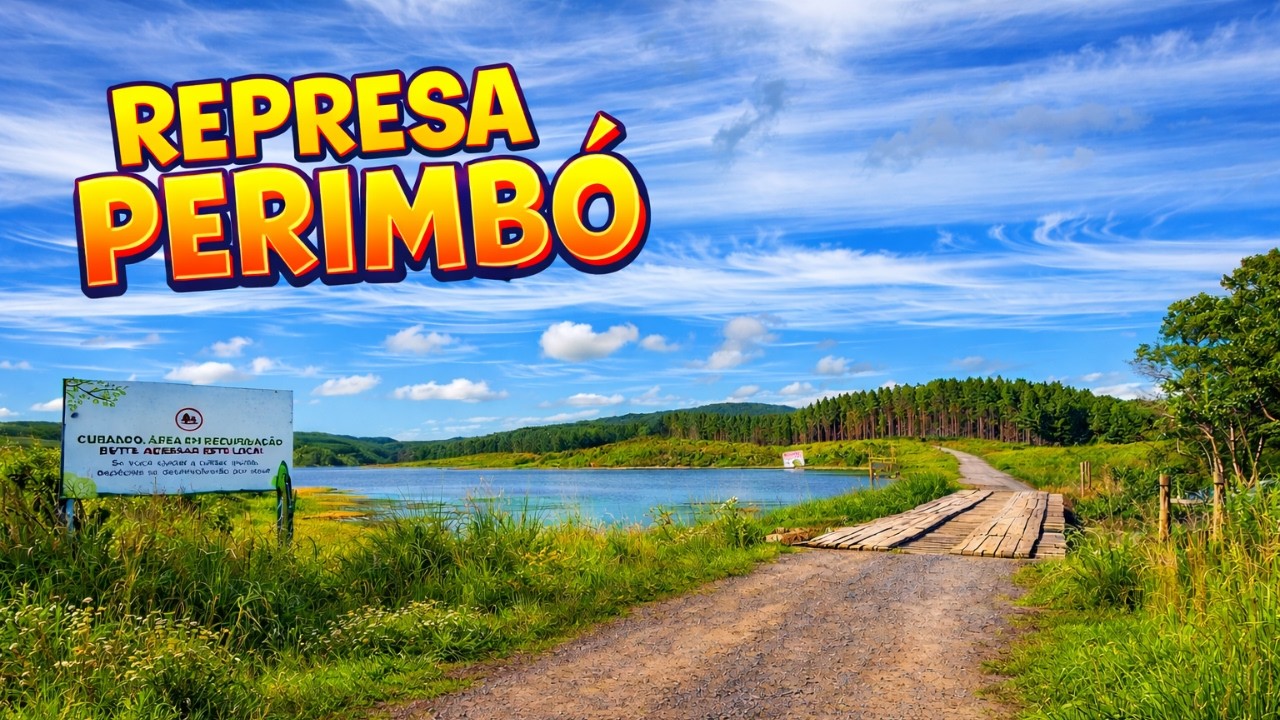 COMO ESTÁ A REPRESA DO PERIMBÓ HOJE - VALE APENA IR ACAMPAR?