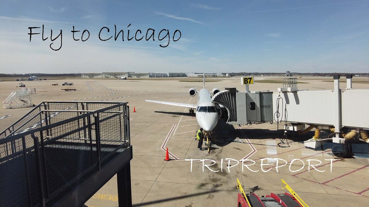TRIPREPORT | American Eagle | Indianapolis - Chicago O'Hare | Embraer ERJ-145 (Economy)