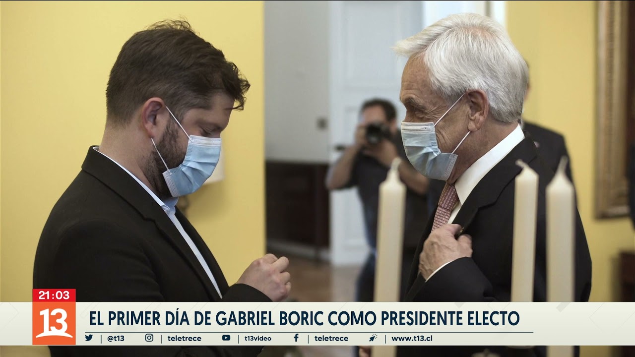 Gabriel Boric: su primer día como Presidente Electo