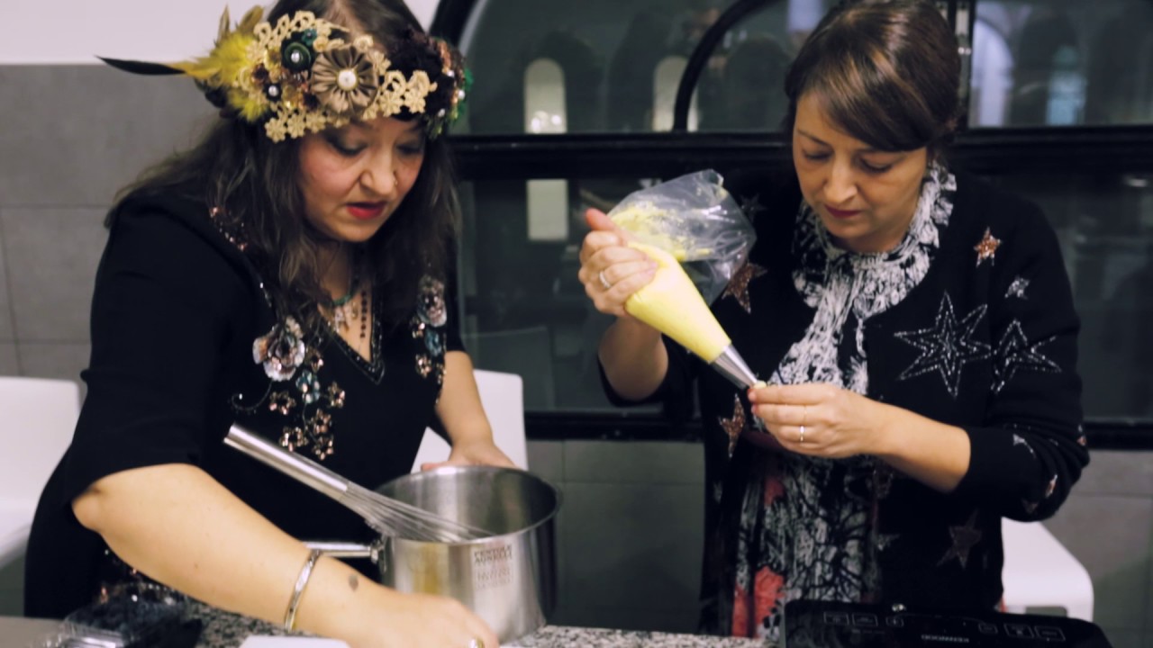 Showcooking Caffarel per Telethon: Marisa e Gigi Passera
