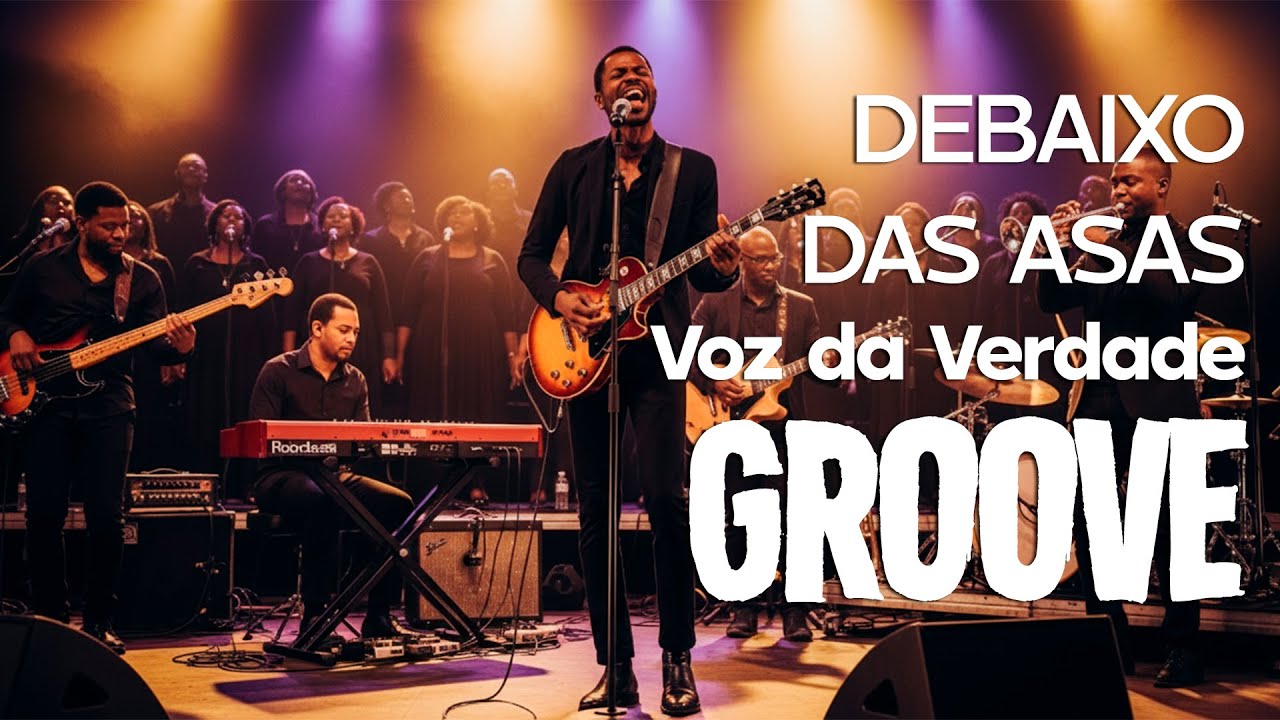 DEBAIXO DAS ASAS em GROOVE | BLACK MUSIC | (COVER BLACK & SOUL) | (COVER VOZ DA VERDADE)