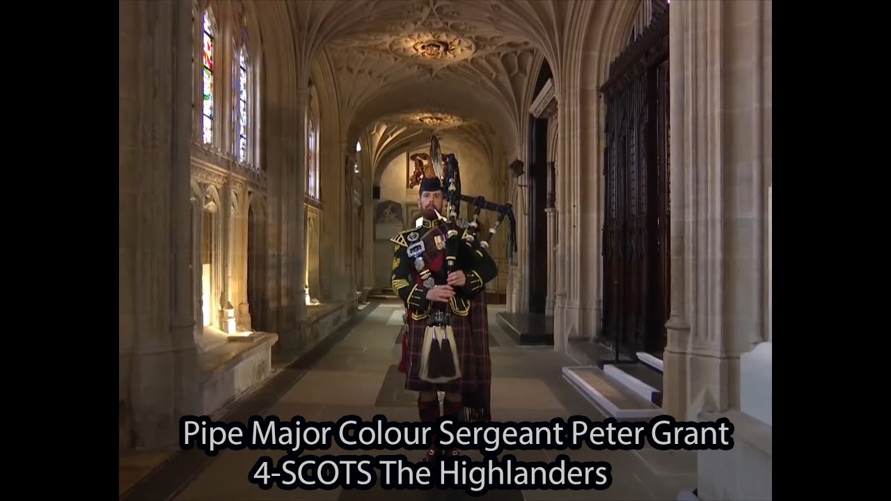 Pipe Major Colour Sergeant Peter Grant - The Highlanders [4K/UHD]