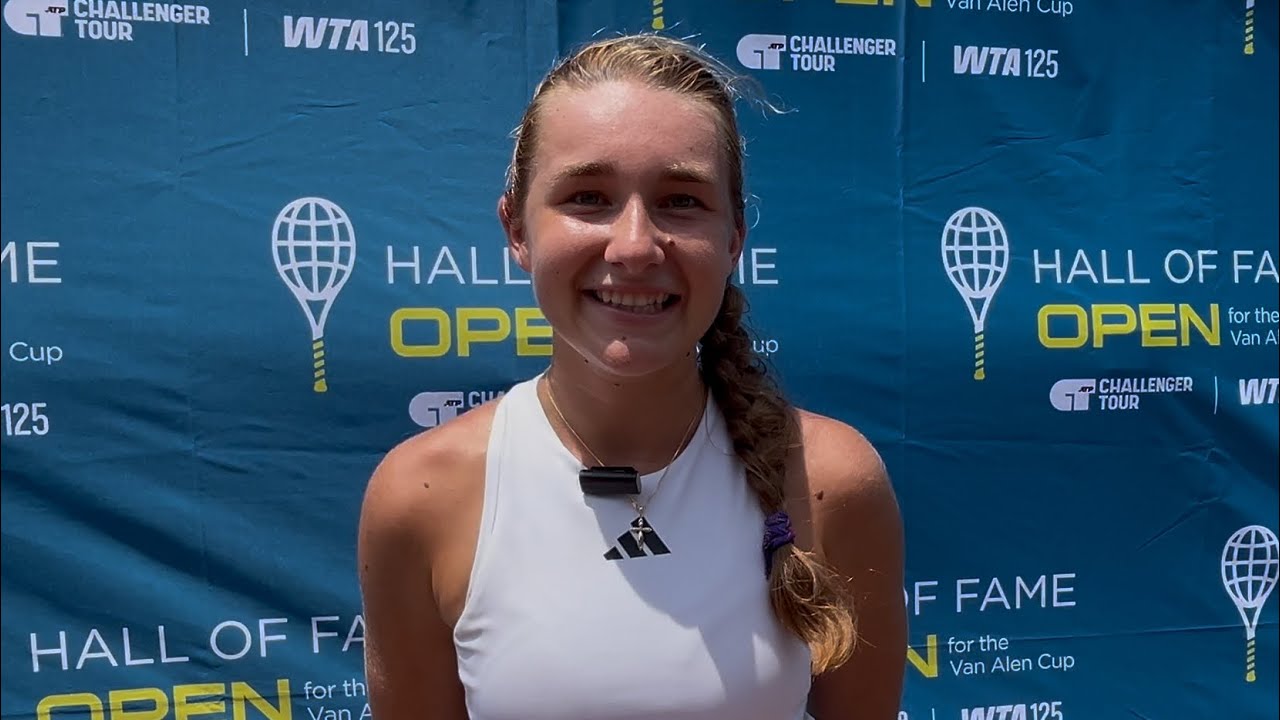 Olivia Lincer Becomes First Woman to Win Pro Match in 30 Years at Newport