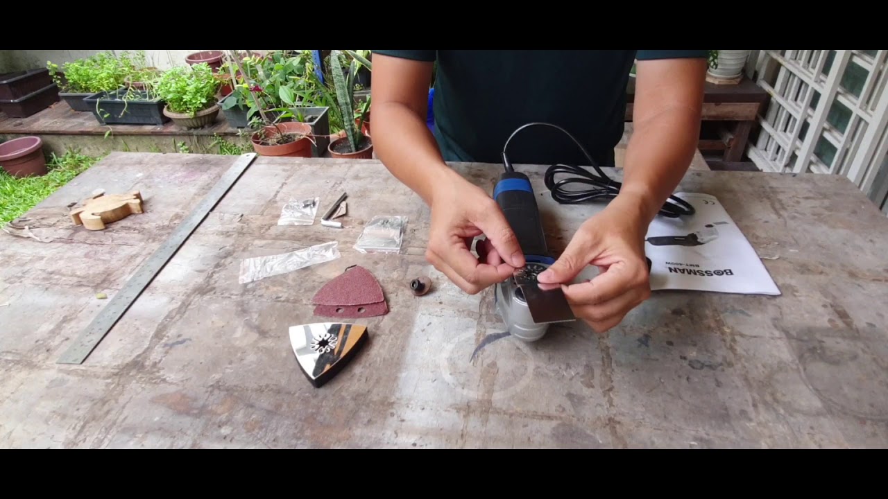 Wood Working Power Tools: Unboxing & Review BOSSMAN Multi Cutter/Oscillating Multi tool