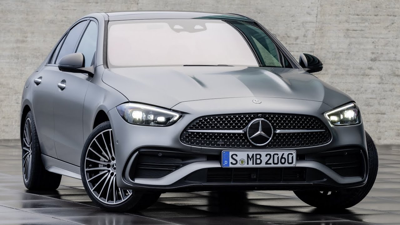 2021 Mercedes-Benz C-Klasse in Selenitgrau magno
