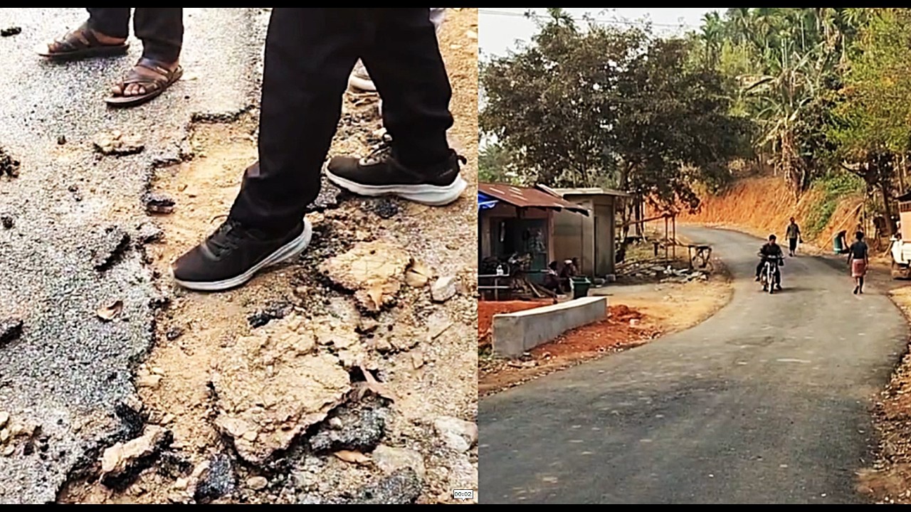 Ha ka Jingjurip, Lap Shisha ki Bor District Ri Bhoi ba Trei Torti ka MP Agarwal ia u Surok PMGSY