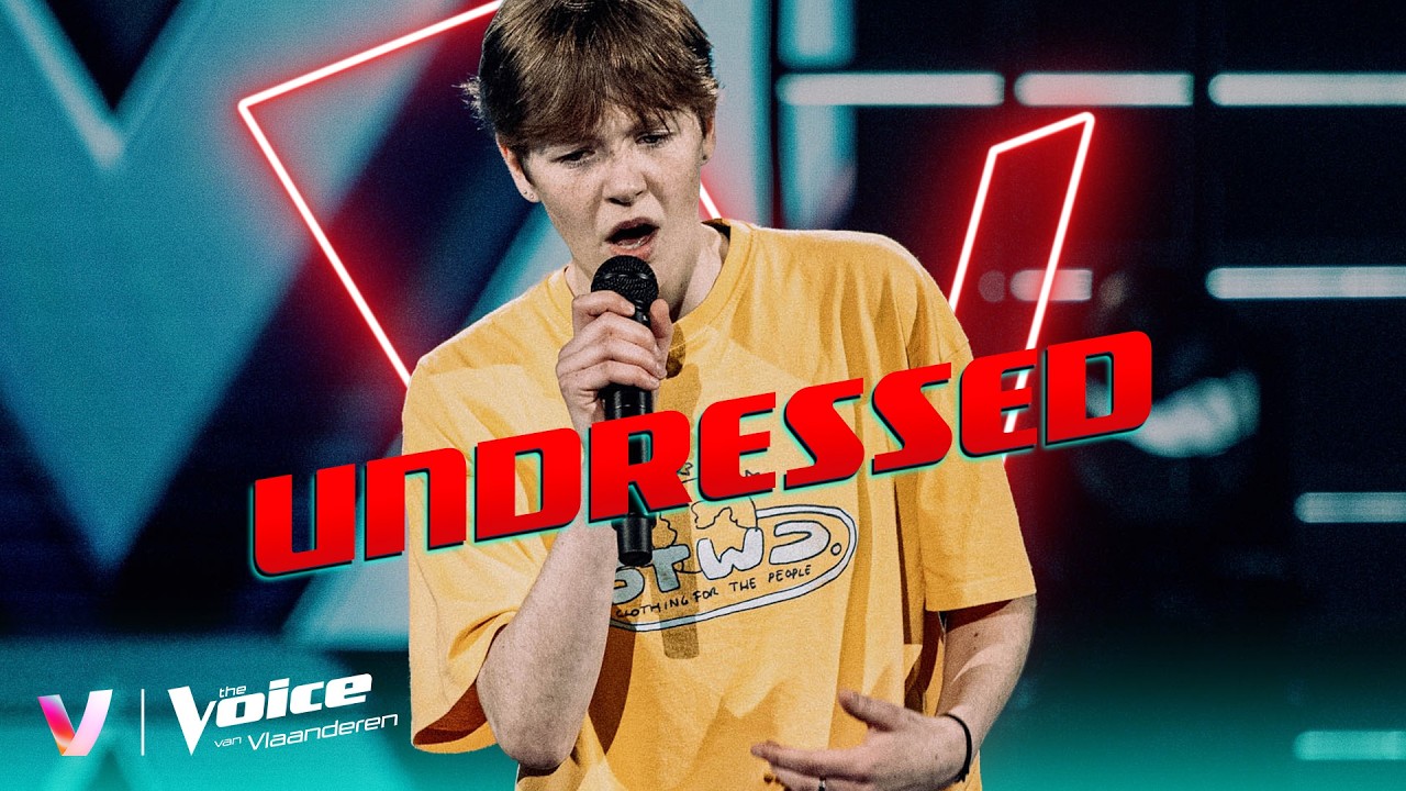 Nore - 'undressed' | Blind Auditions #1 | The Voice van Vlaanderen | VTM