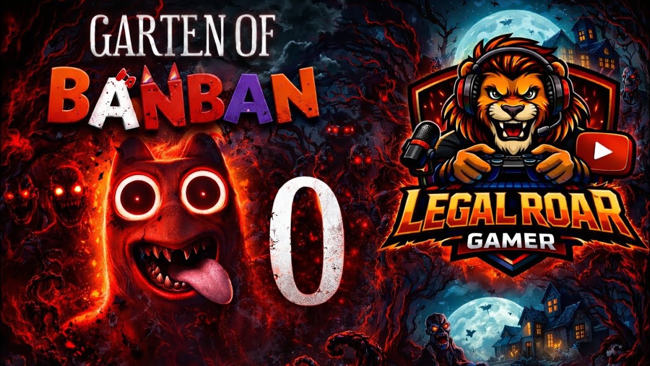 GARTEN OF BANBAN 0 | Full gameplay video | Legal Roar gamer 🎯😈😎... 