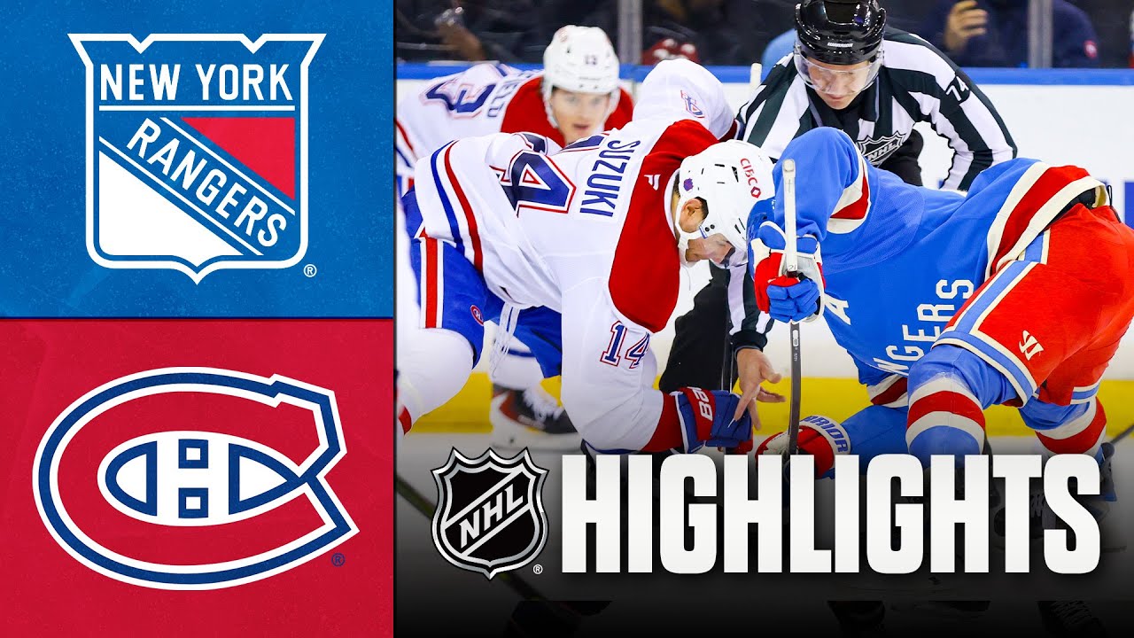 NHL Highlights | Rangers vs. Canadiens | October 18, 2025