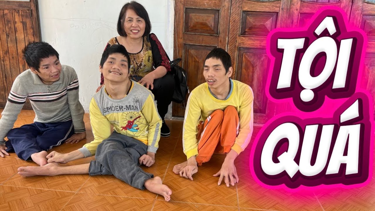 Cô Việt kiều Đức sửng sốt khi nhìn thấy cảnh 3 anh em bò lếch