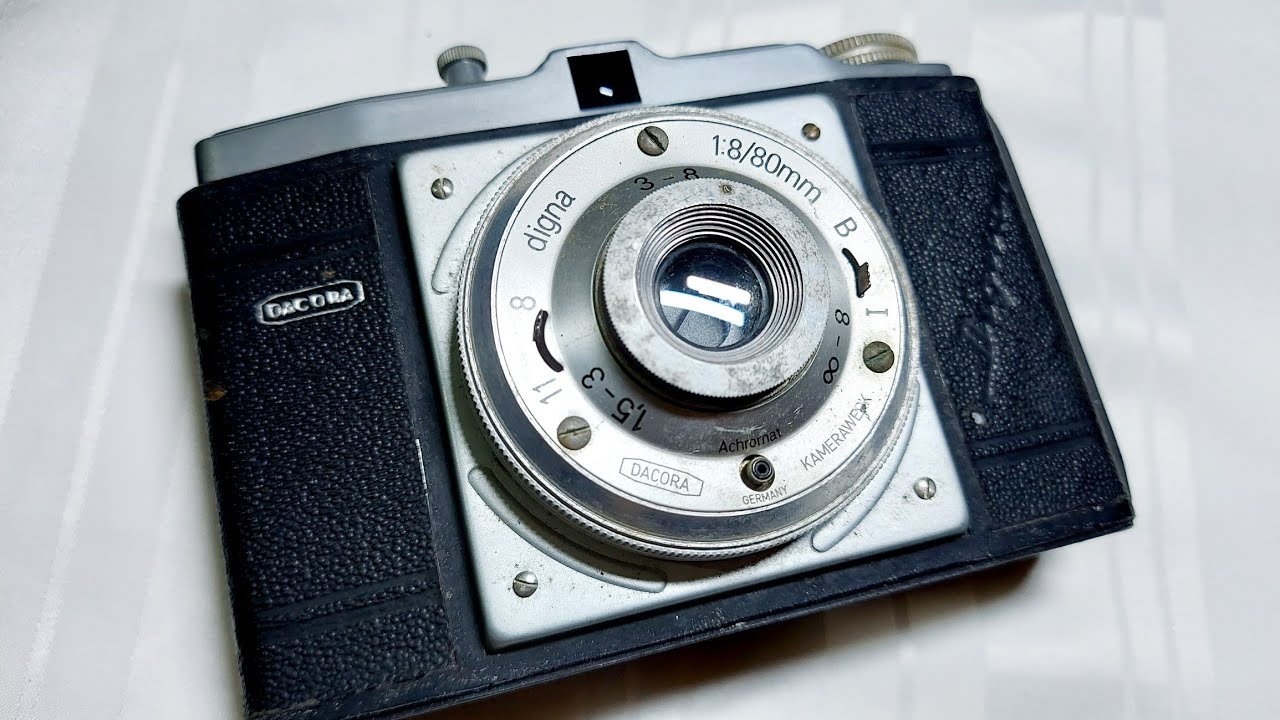 Unique  German Dacora pop out lens 120mm film  Camera  #filmphotography #120mm #dacora #filmisalive