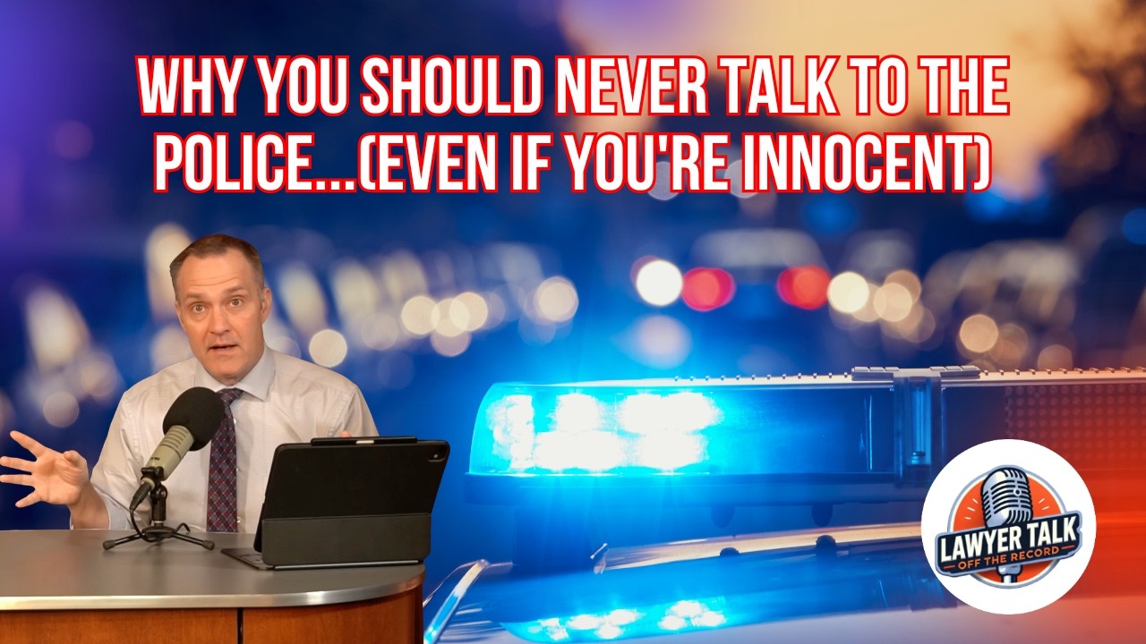 Почему никогда не следует разговаривать с полицией (даже если вы невиновны)
