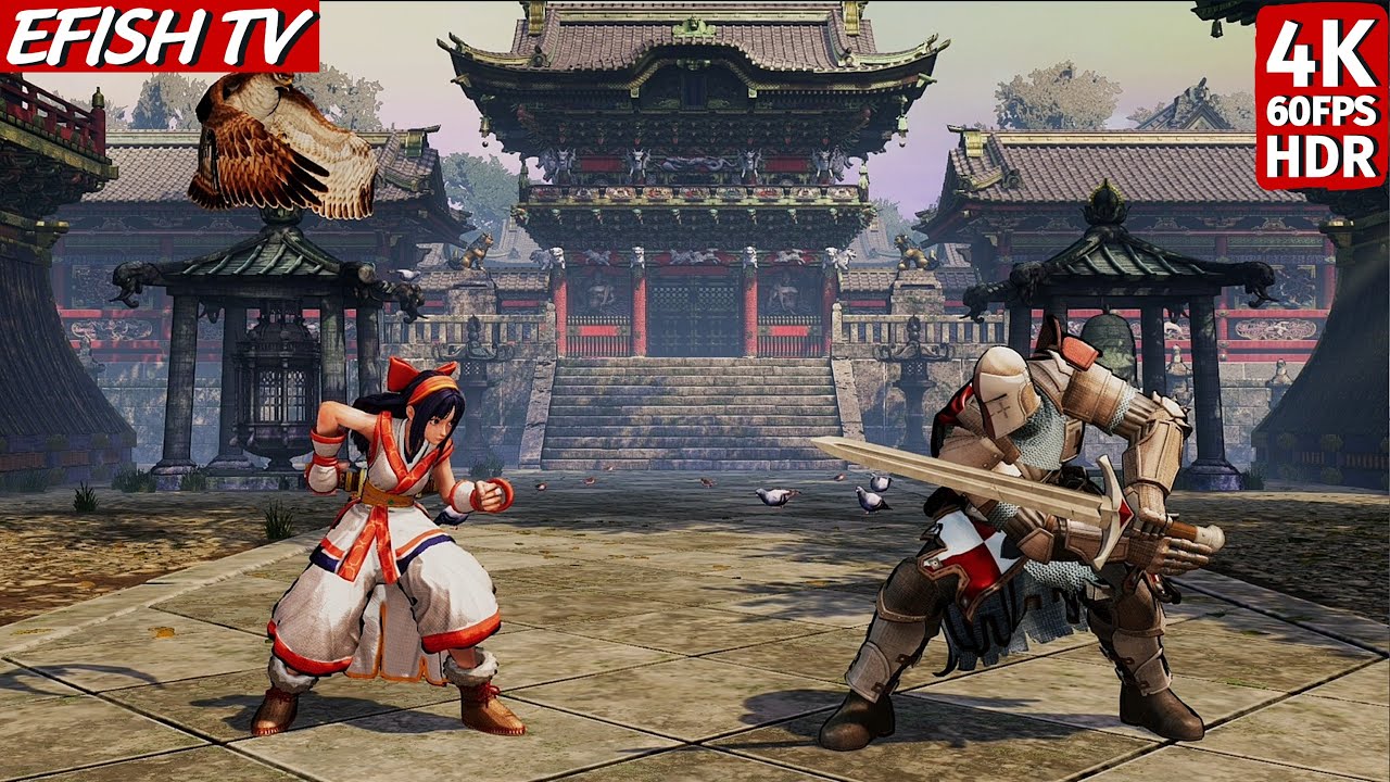 Накоруру против Надзирателя (самый сложный ИИ) - Samurai Shodown