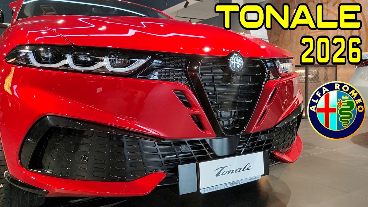 Nuova Alfa Romeo Tonale 2026 Diesel, Speciale Milano Cortina 2026. Esterni Sportivi e Nuovi Interni
