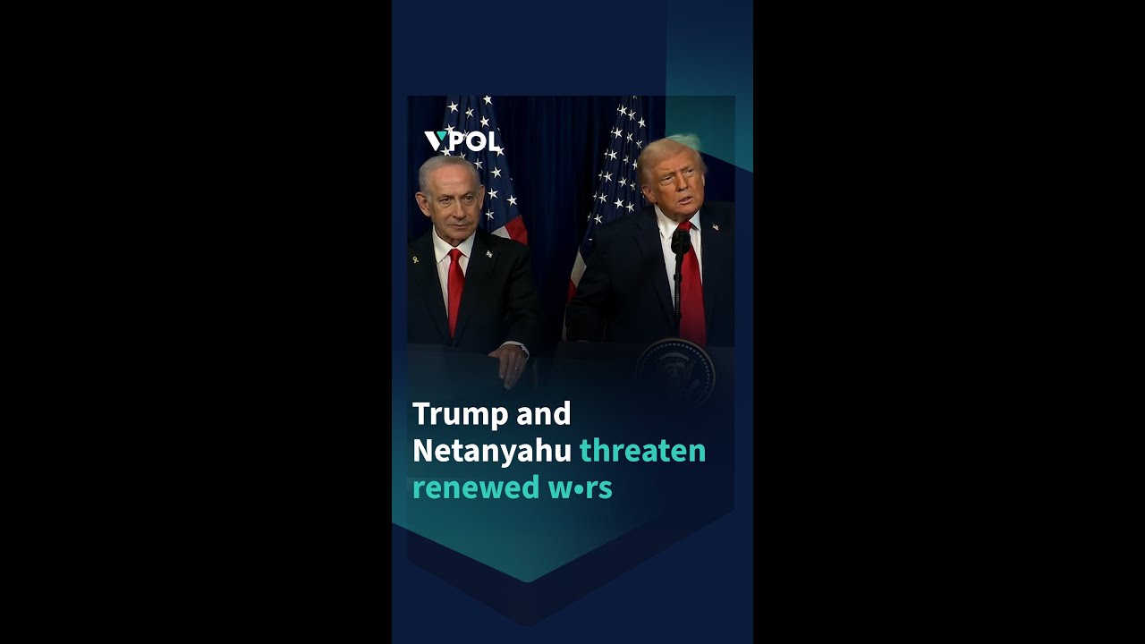 Trump Threatens G•za, Lebanon, And Iran In Joint Presser With Netanyahu