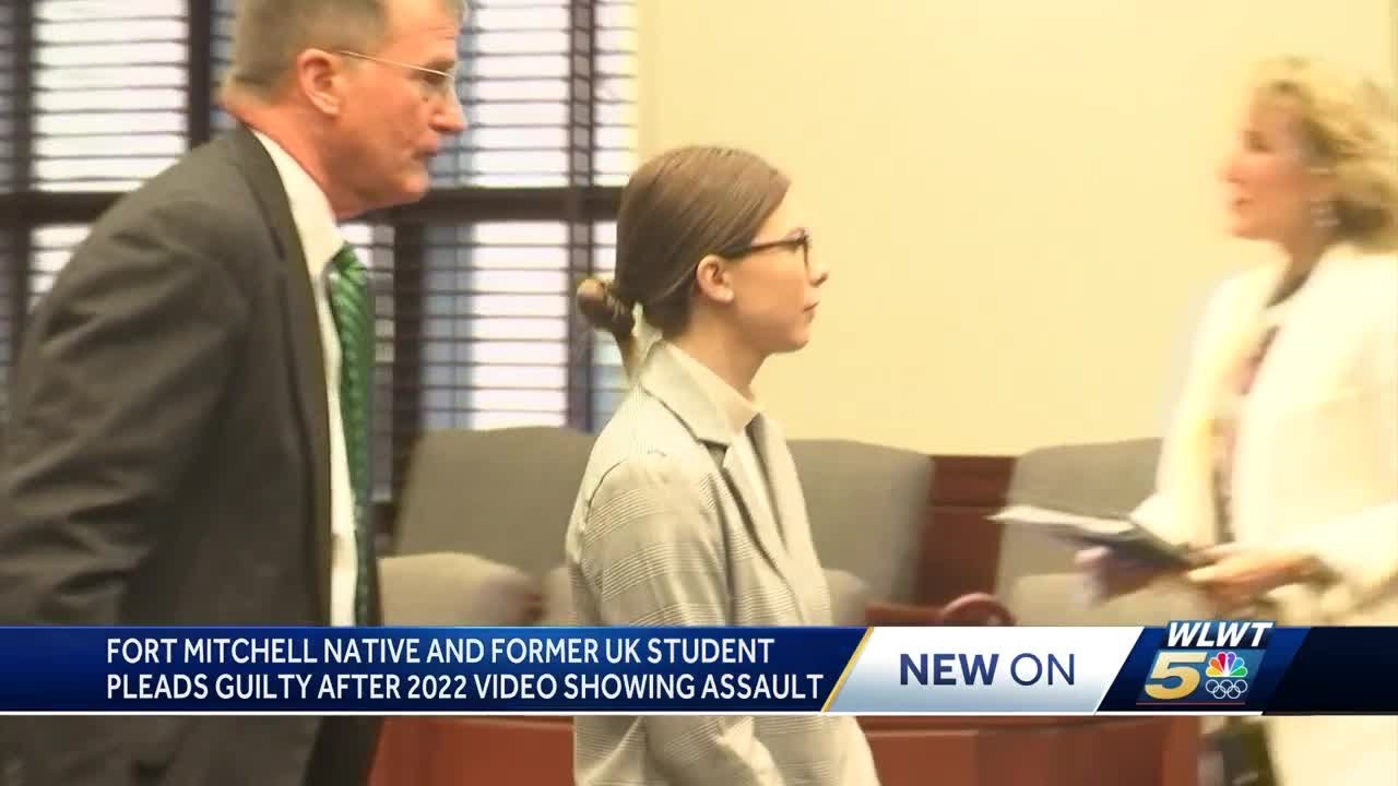 Former Kentucky student pleads guilty after video shows assault, tirade of racial slurs