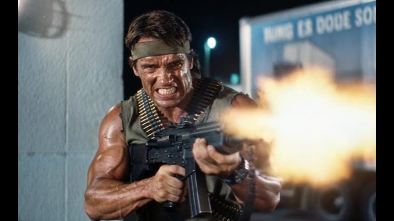Arnold Schwarzenegger As Rambo In First Blood (AI Spoof)