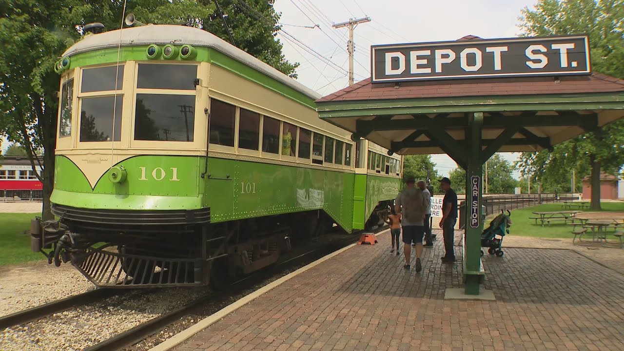 All aboard the historic Illinois Railway Museum