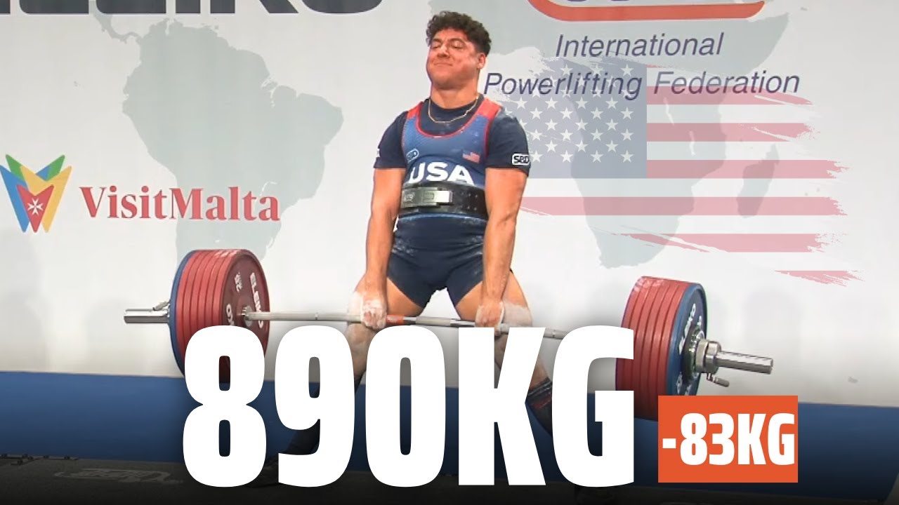 J&oacute;zef Borenstein | 890kg Razem -83kg | Mistrzostwa IPF 2025