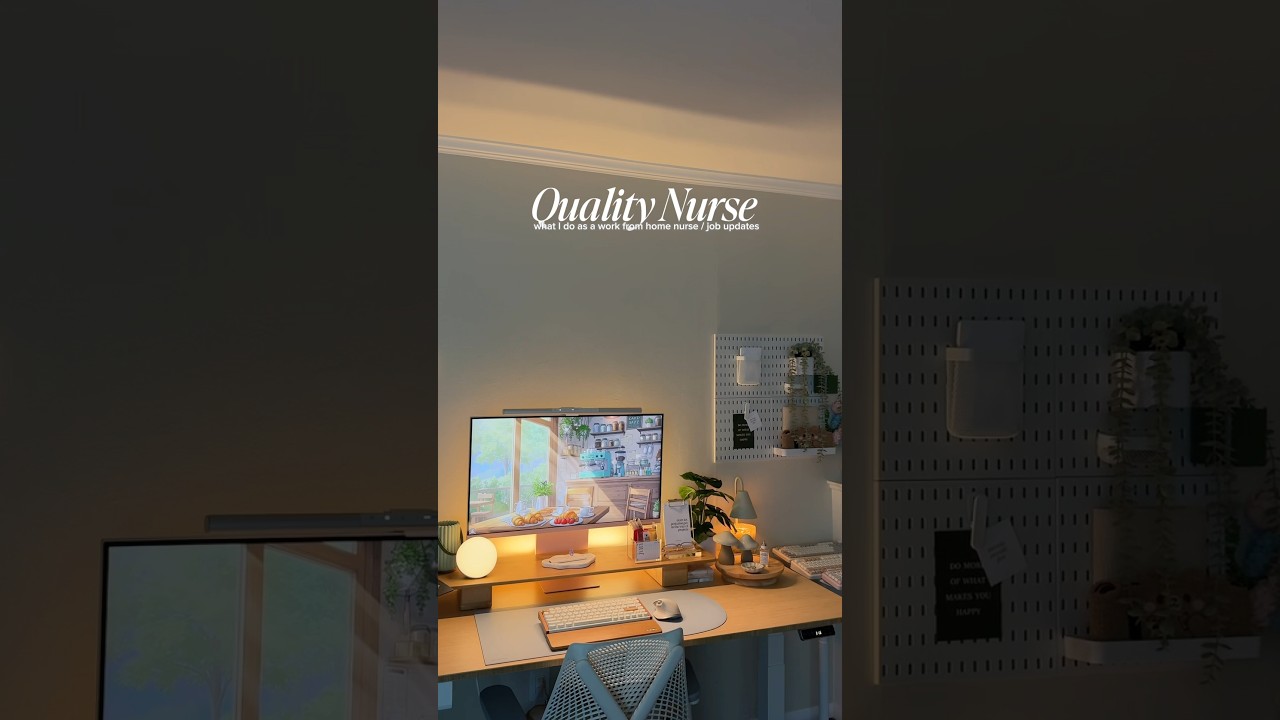 Work from home RN | What I do as a Quality Nurse 🩺🎀🤍🌸