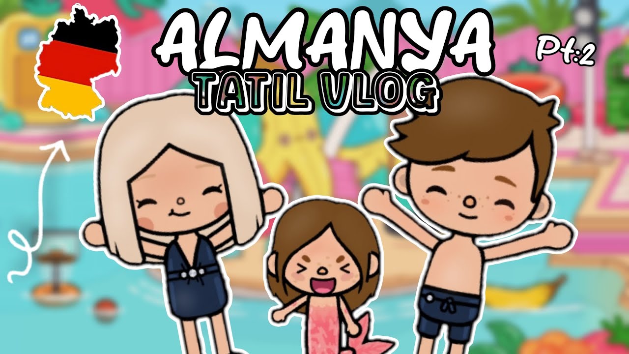 VLOG об отдыхе в Германии💦⛱ / Бассейн, Аквапарк, Отель😺💕 / Toca Life World Turkish / @tocaboca❤ /...