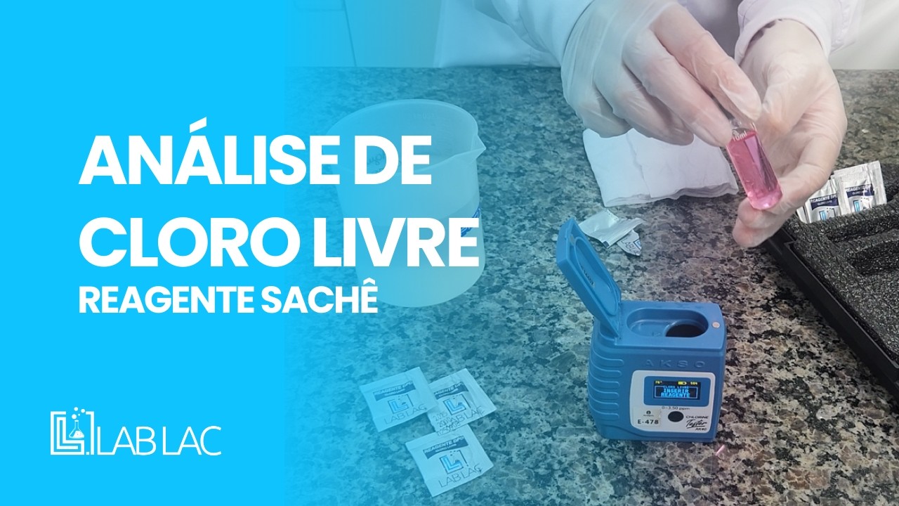 Como medir cloro livre na água utilizando o DPD líquido
