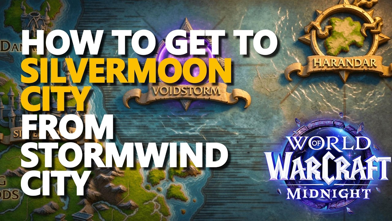 How To Get To Silvermoon City From Stormwind City Midnight WoW