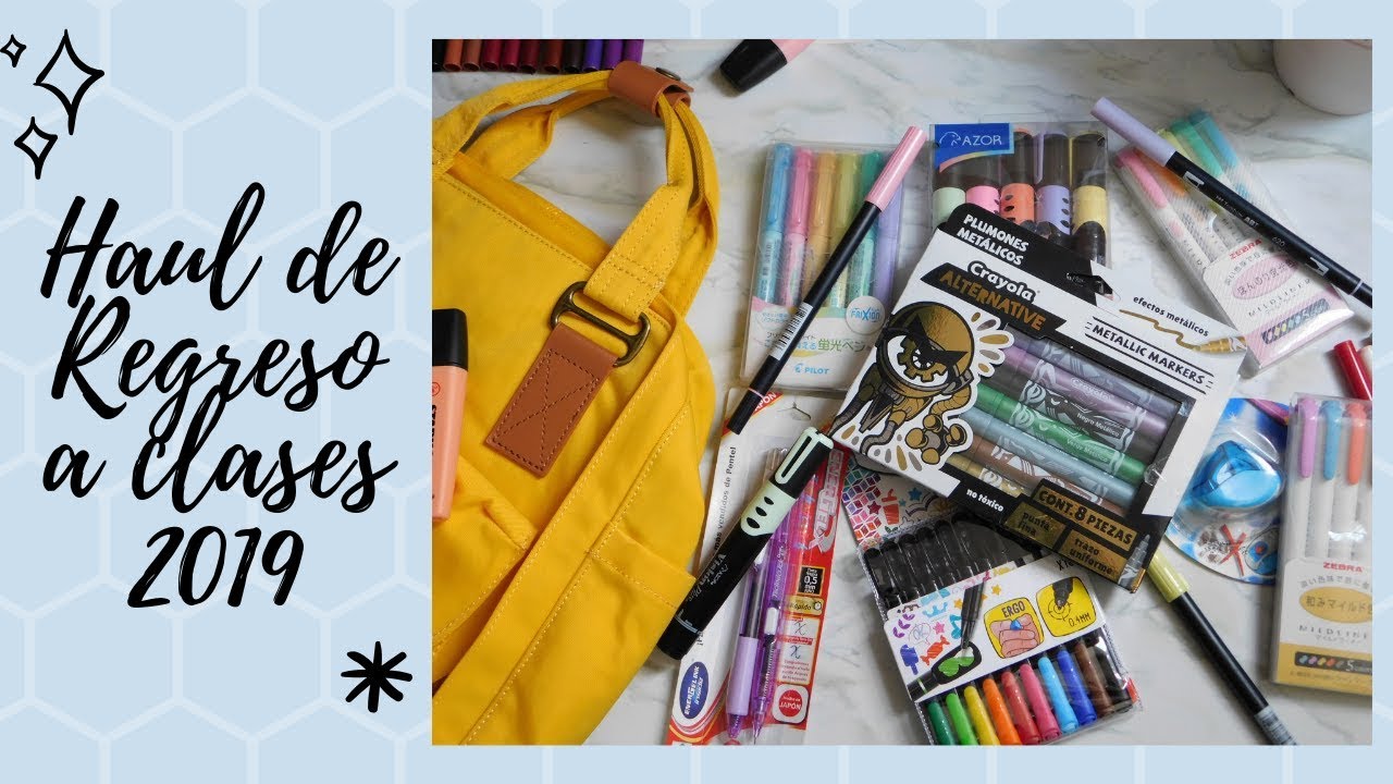 ✨HAUL DE REGRESO A CLASES// ¿ME GASTÉ TODA MI BECA DE  A .  M .  L . O  ? ✨