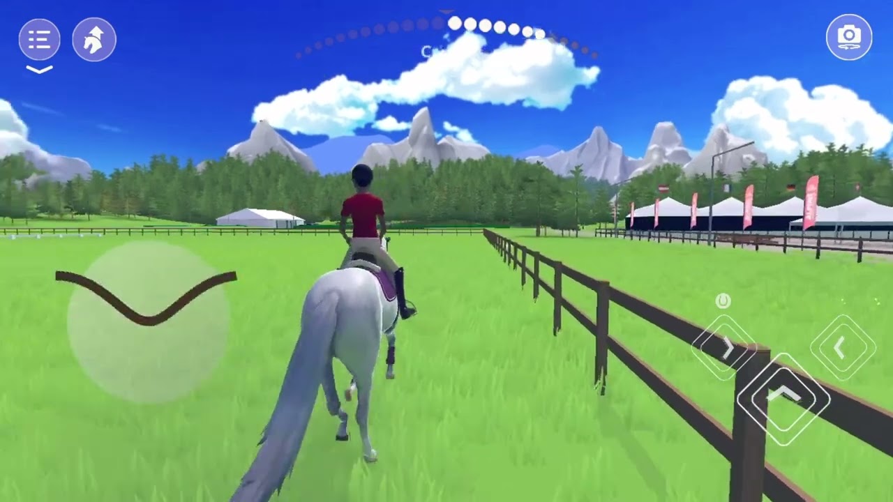 Ride with me!! Equestrian the Game (riding Xian)(no music)