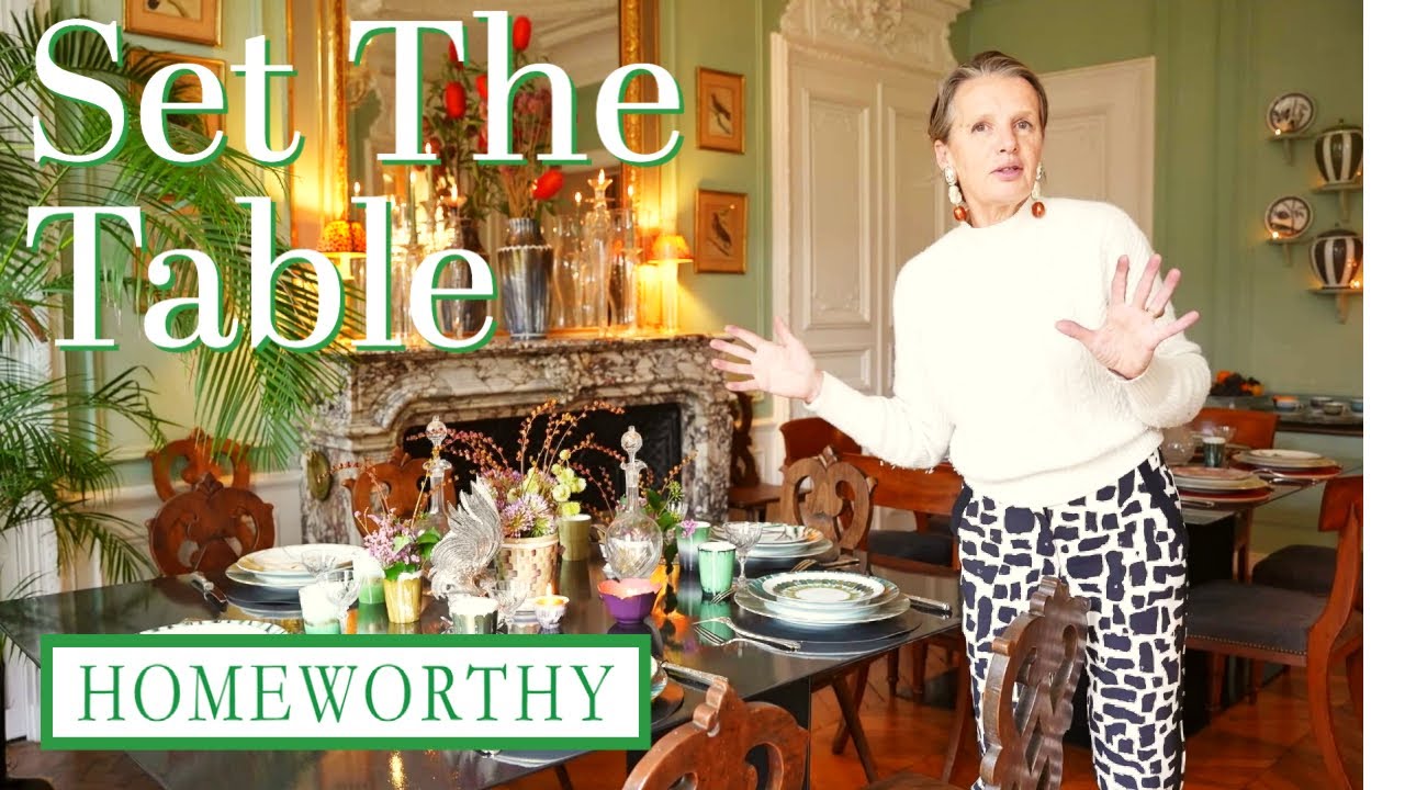 SET THE TABLE | With French Designer Marie Da&acirc;ge