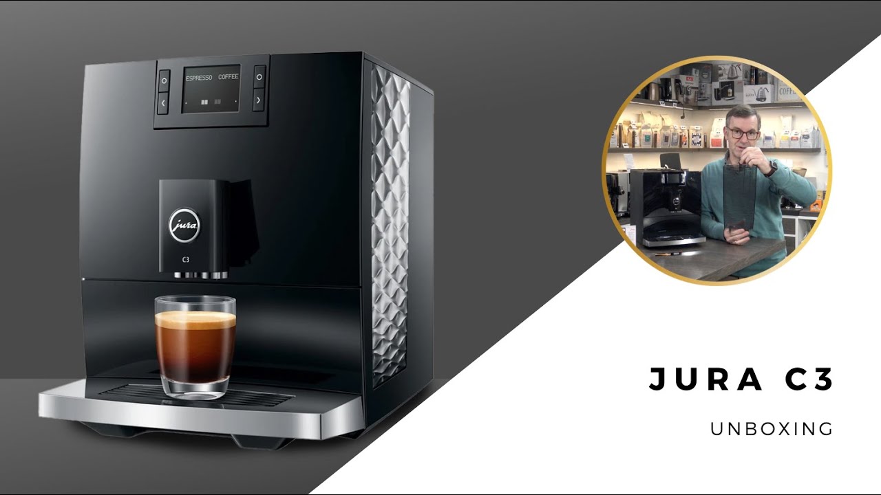 Jura C3 Unboxing & eerste indrukken