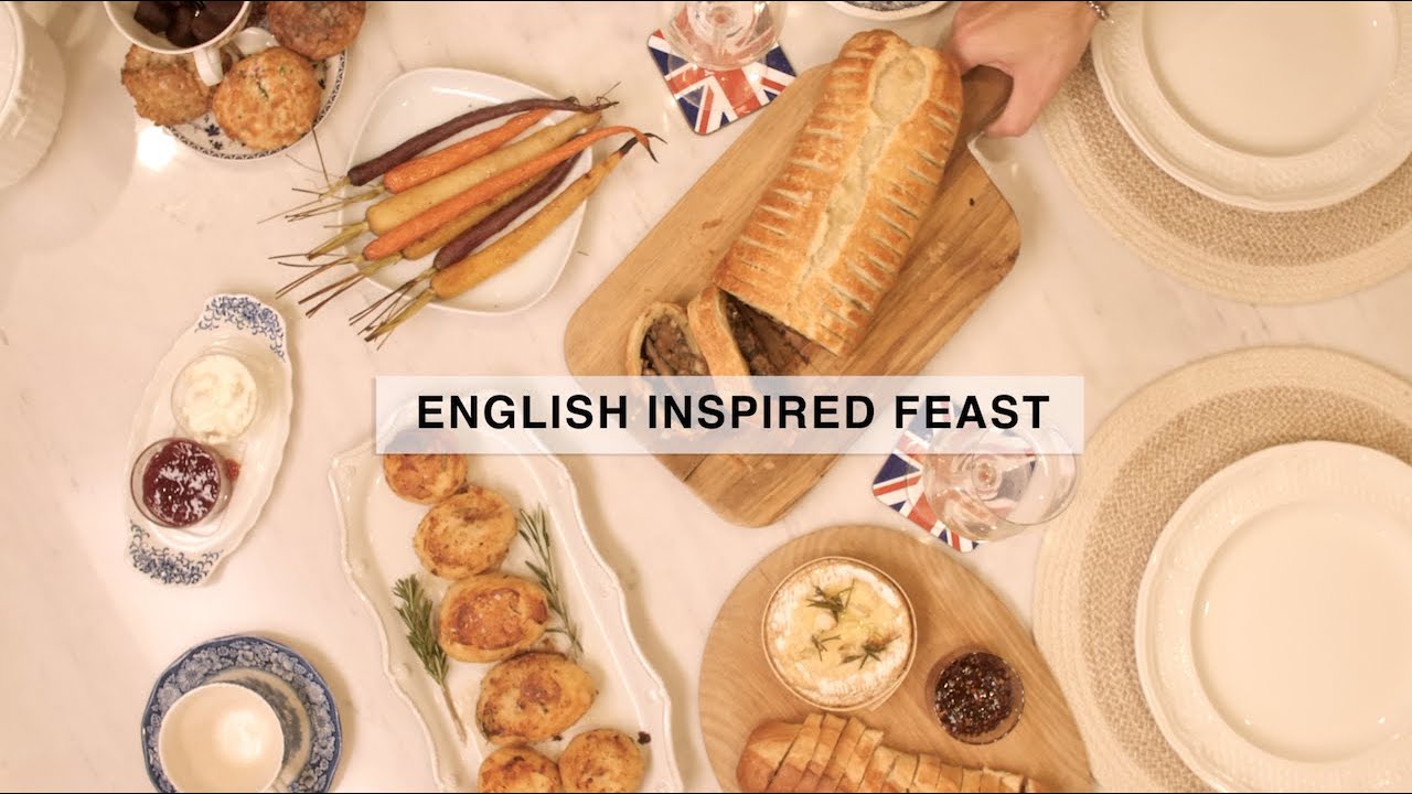 WHAT'S FOR SUPPER? | An English Inspired Feast w/ Mushroom Wellington