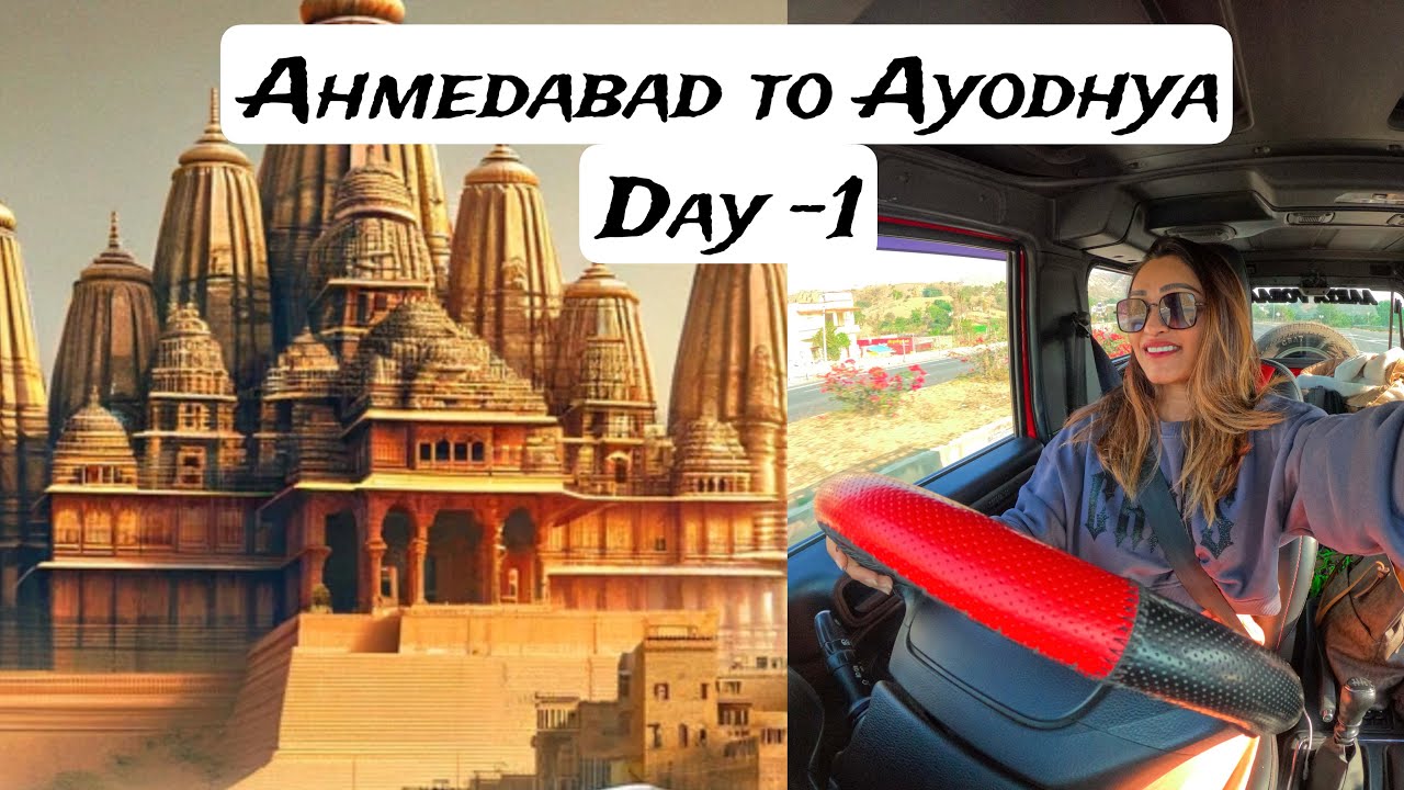 Ayodhya ke liye akele nikal gai drive karke-Jai shri Ram 🙏