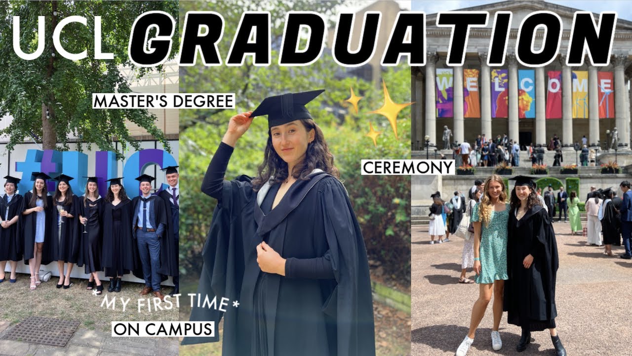 I FINALLY GRADUATED!!! | My UCL Graduation Vlog (Biology Master’s Student)