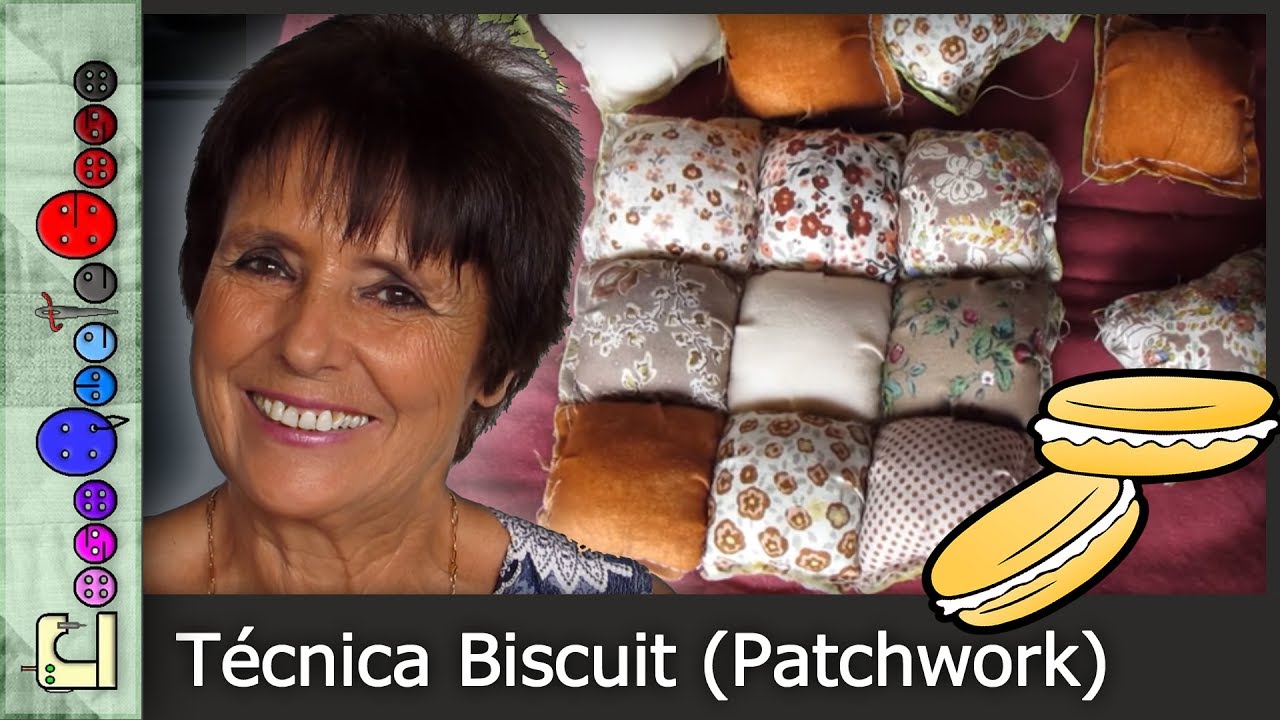 Cómo hacer la Técnica Biscuit (Patchwork) [Tutorial]