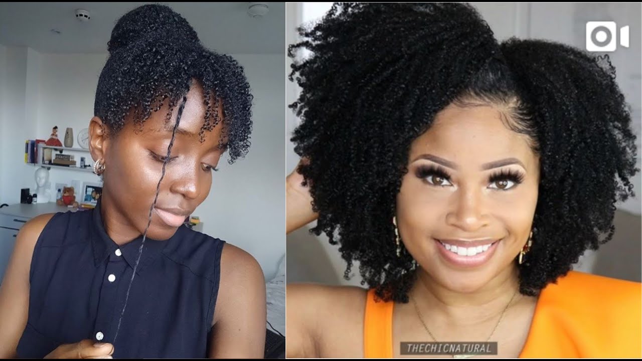 Top 10 des Meilleurs Wash and go sur cheveux crépus 4C 4B et sur cheveux bouclés