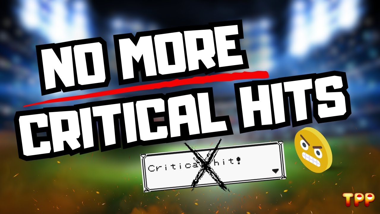 No More Critical Hits in Pokémon