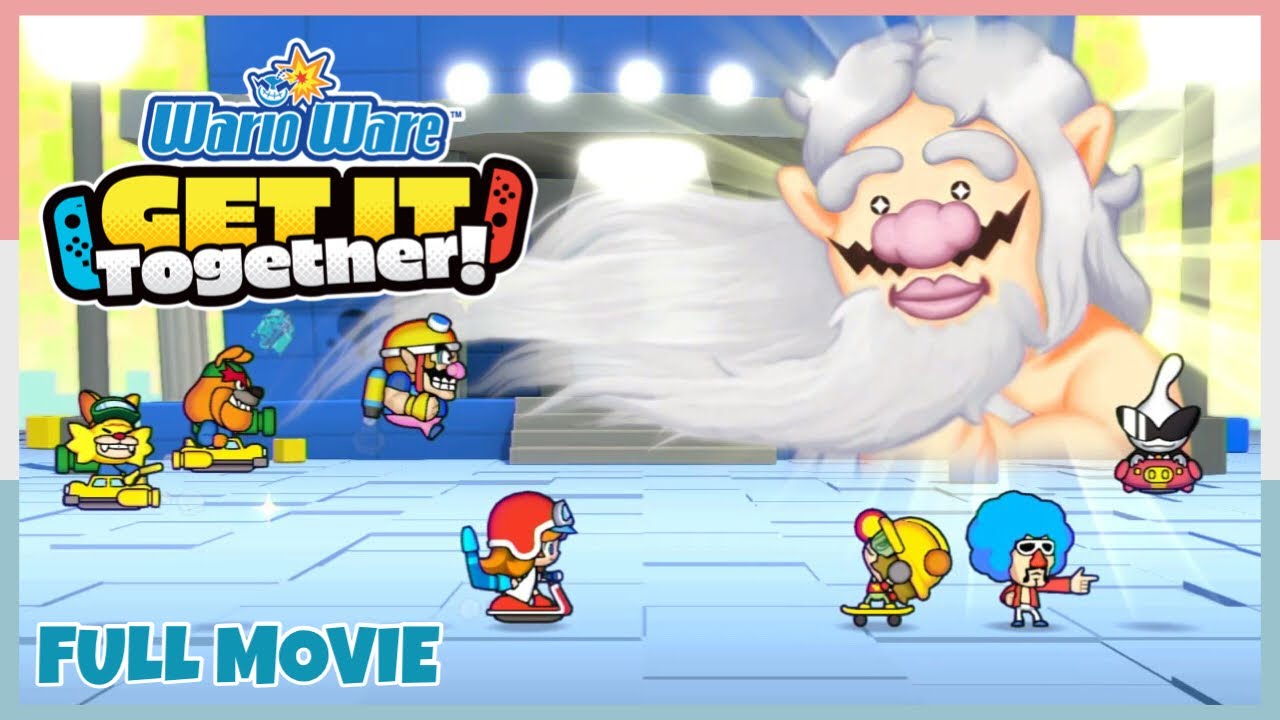 All Cutscenes *Including Post Game* In WarioWare: Get It Together | Full Movie
