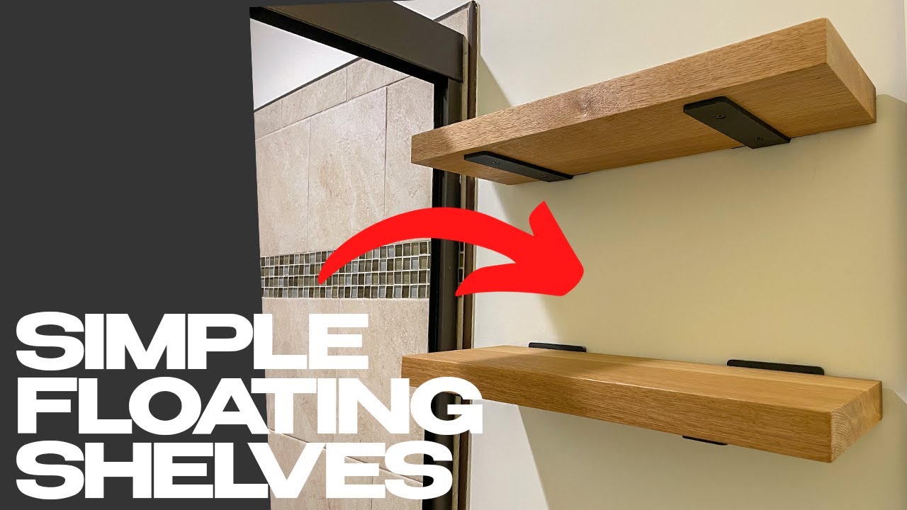 Floating Shelves | DIY Guide | #woodworking #floatingshelf #diy