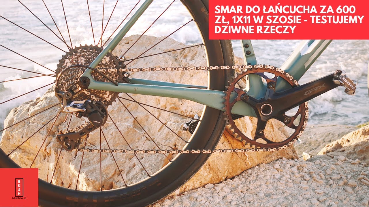 Smar do łańcucha za 600 zł, napęd 1x11 w rowerze szosowym i inne - testujemy dziwactwa