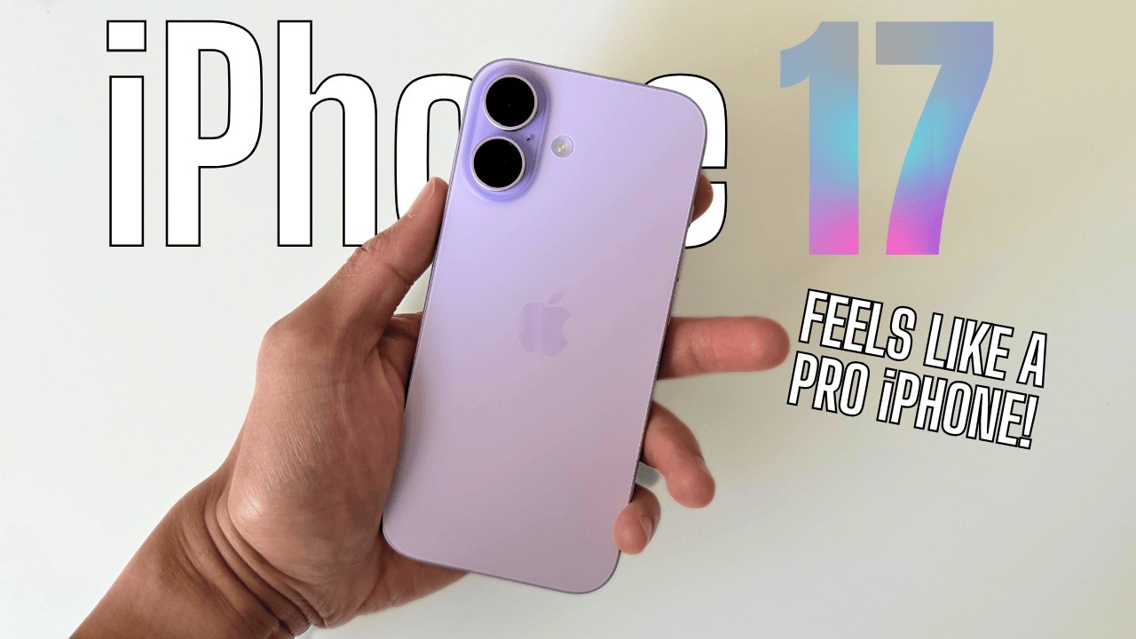 Распаковка iPhone 17 | Наконец-то ощущается как профессиональный iPhone